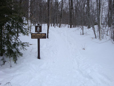 The Rocky Branch Trail trailhead