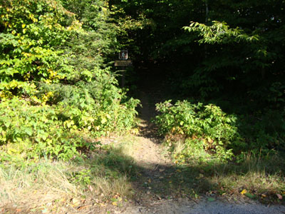 The Rocky Branch Trail trailhead