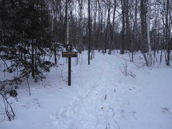 The Rocky Branch Trail trailhead