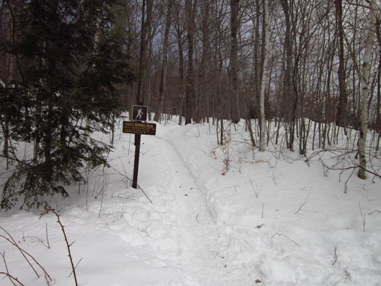 The Rocky Branch Trail trailhead