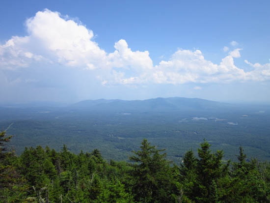 The Ossipees from the northeastern ledges near the Mt. Israel summit - Click to enlarge