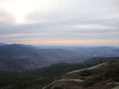Looking west from Mt. Jackson - Click to enlarge