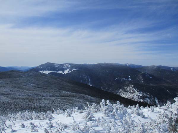 Looking at the Willey Range from Mt. Jackson - Click to enlarge
