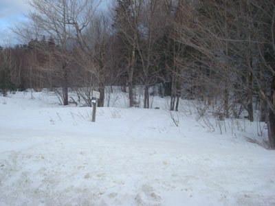 Webster-Jackson Trail trailhead on Route 302
