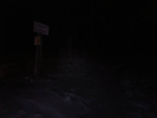 Webster-Jackson Trail trailhead on Route 302