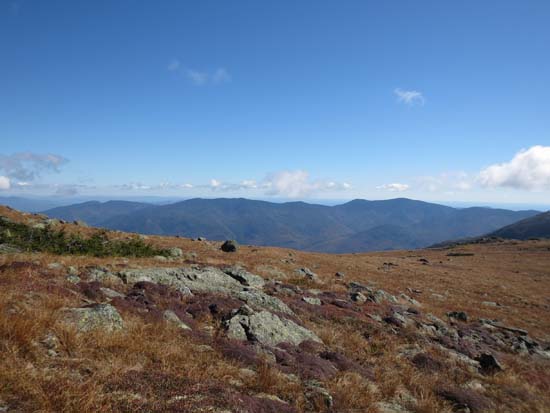 Looking at the Carters from below the summit of Mt. Jefferson - Click to enlarge