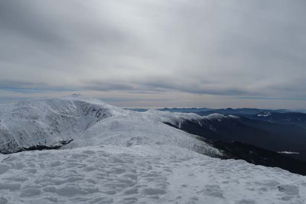 Looking at Mt. Washington from Mt. Jefferson - Click to enlarge