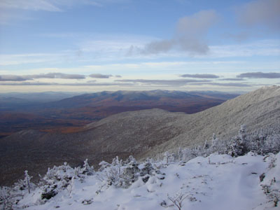 The Pliny Range, as seen from the Caps Ridge Trail