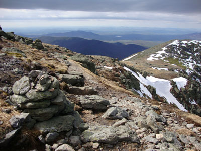 The Gulfside Trail on the way to Mt. Jefferson