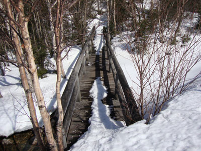 The Jewell Trail trailhead near the Marshfield Base Station