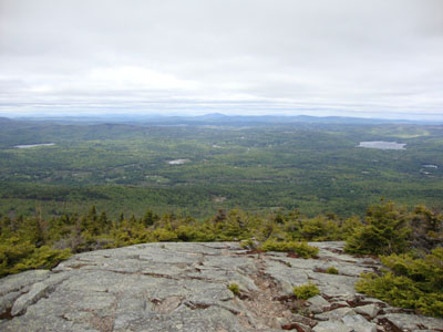 Looking at Mt. Ascutney from near the summit of Mt. Kearsarge - Click to enlarge