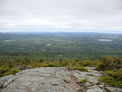 Looking at Mt. Ascutney from near the summit of Mt. Kearsarge - Click to enlarge