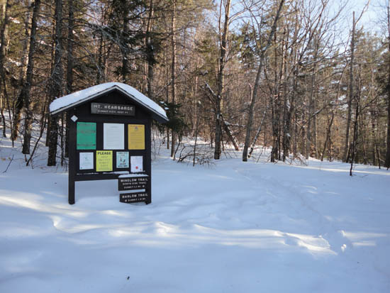 Winslow Trail trailhead