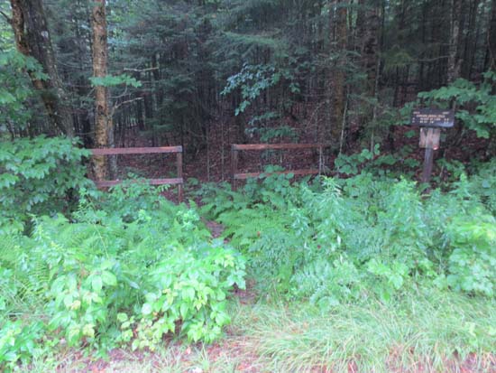 The Hubbard Brook Trail trailhead