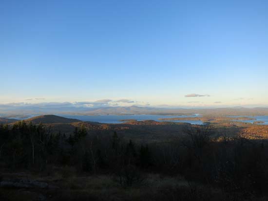 Looking at the Ossipees from near the Mt. Klem summit - Click to enlarge