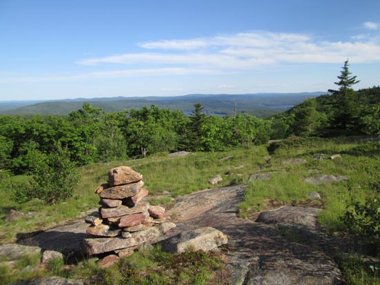 The trail between Mt. Mack and Mt. Klem