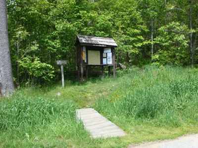 The Skookumchuck Trail trailhead off US 3