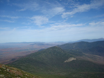 Looking Mt. Garfield from the Mt. Lafayette summit - Click to enlarge