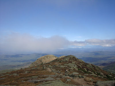 Looking at North Lafayette from Mt. Lafayette - Click to enlarge