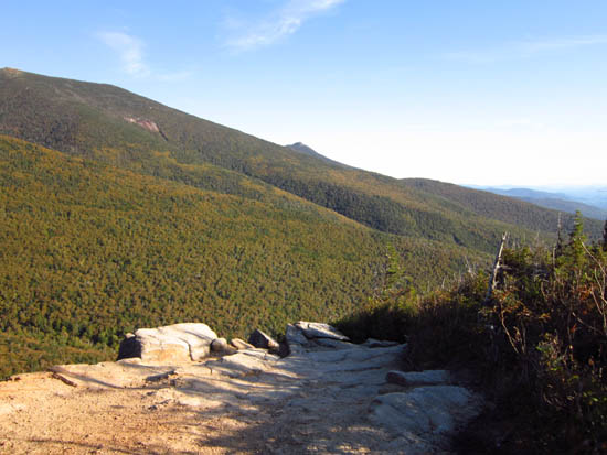 Looking down the Old Bridle Path on the way to Mt. Lafayette