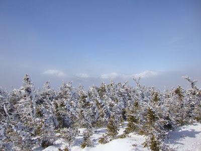 Looking at the Presidentials from Mt. Lethe - Click to enlarge