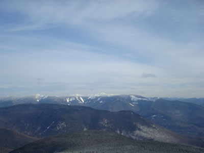 Looking over the Bonds and Twins at the Presidentials from the Mt. Liberty summit - Click to enlarge