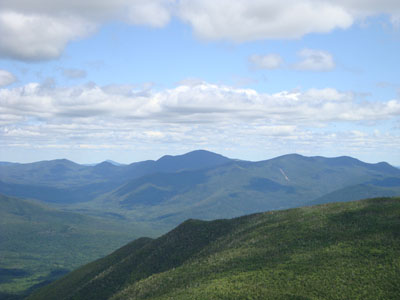 Looking at Mt. Carrigain from Mt. Liberty - Click to enlarge