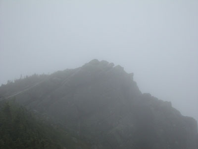 Mt. Liberty in the clouds - Click to enlarge