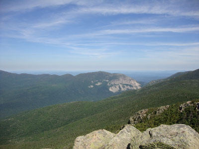 Looking at Cannon Mountain from Mt. Liberty - Click to enlarge