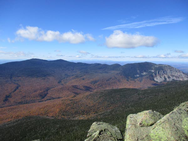 Looking at the Kinsmans and Cannon from Mt. Liberty - Click to enlarge