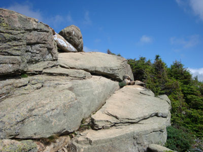 The Franconia Ridge Trail on the way to Mt. Lincoln