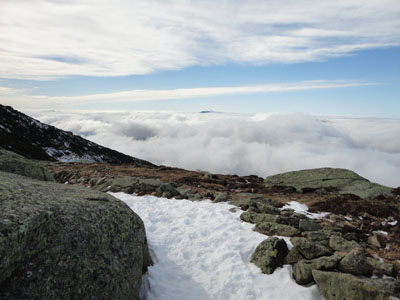 The Franconia Ridge Trail on the way to Mt. Lincoln