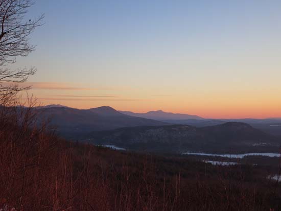 Mt. Israel, Mt. Chocorua, and the Rattlesnakes as seen from Mt. Livermore - Click to enlarge