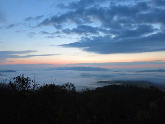 Pre-sunrise undercast - Click to enlarge