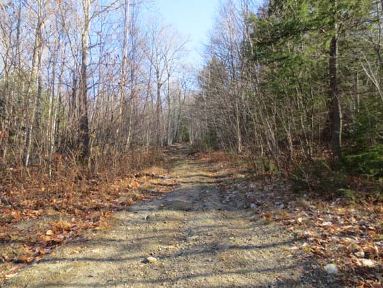 The Old Mountain Road trailhead