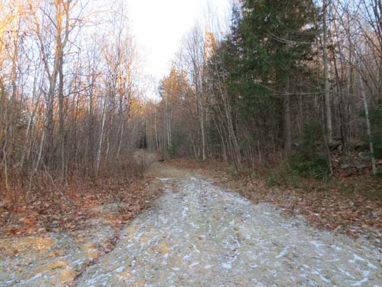 The Old Mountain Road trailhead