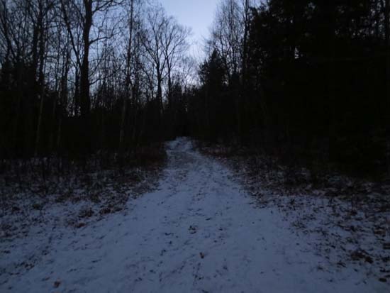 The Old Mountain Road trailhead