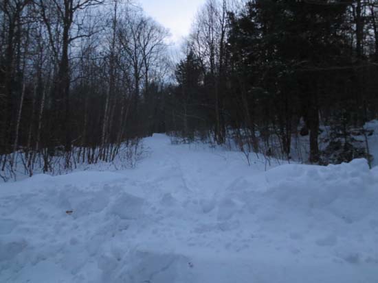 The Old Mountain Road trailhead