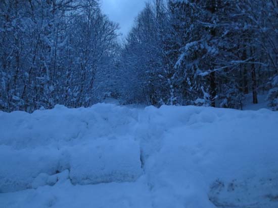 The Old Mountain Road trailhead