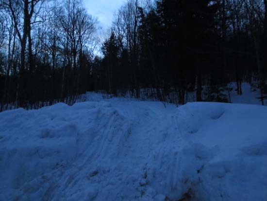 The Old Mountain Road trailhead