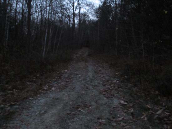 The Old Mountain Road trailhead