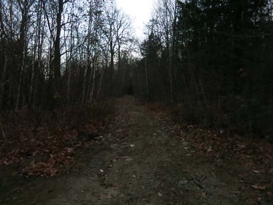 The Old Mountain Road trailhead