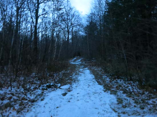The Old Mountain Road trailhead