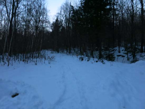 The Old Mountain Road trailhead