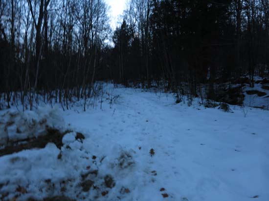The Old Mountain Road trailhead