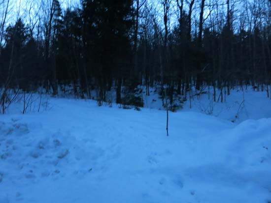 The Old Mountain Road trailhead