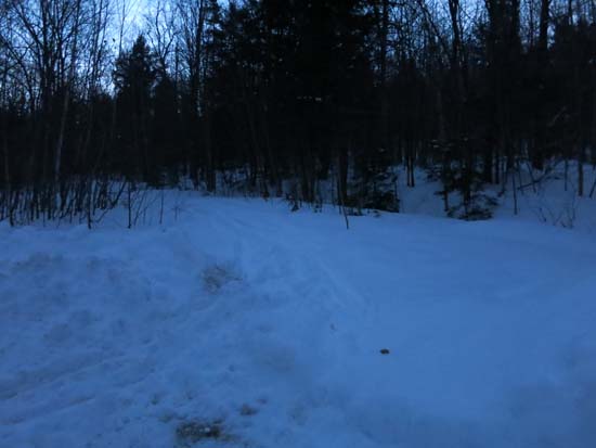 The Old Mountain Road trailhead
