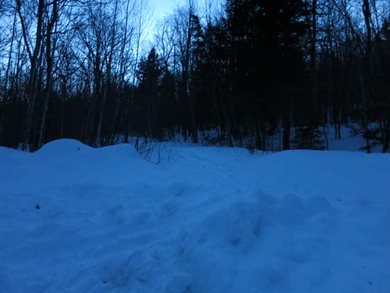 The Old Mountain Road trailhead