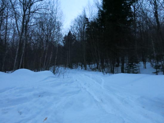 The Old Mountain Road trailhead