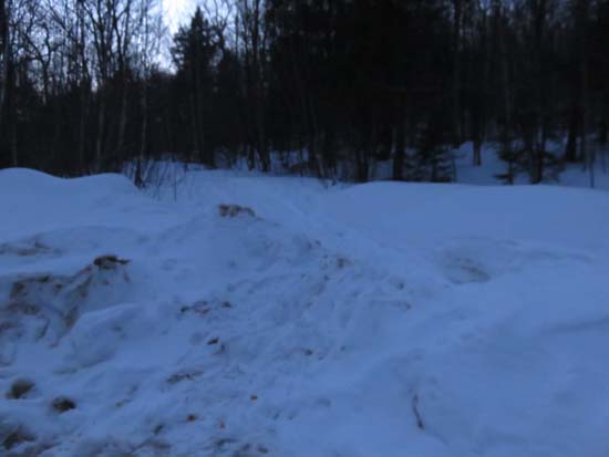 The Old Mountain Road trailhead